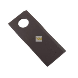 Nóż. nożyk kosiarka lewy 120X50X4mm otwór 21 zastosowanie RF 120/4 Pronar WARYŃSKI ( sprzedawane po 25 )
