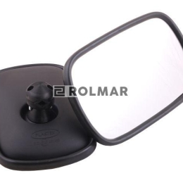 Lusterko uniwersalne 263x160 obejma 10-24mm JCB JOHN DEERE NEW HOLLAND KRAMER (sprzedawane po 2)
