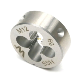 Narzynka przemysłowa M12x1,75 ze stali HSS DIN22568 Warynski