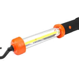 Lampa warsztatowa kanałowa LED COB 600 lm 1200 mAh z  kablem USB 1,5m Teger