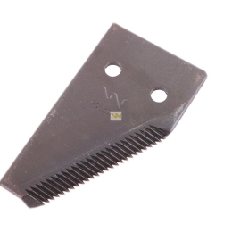 Nóż żniwny końcowy 84x45x3mm otwór 6.5 24 zęby zastosowanie 6112041 Claas WARYŃSKI ( sprzedawane po 25 )