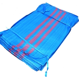 Worki (worek) zbożowe 20-25kg, 50x85 PP NIEBIESKIE ( pakowane po 50 szt.)