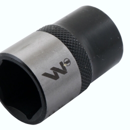 Nasadka sześciokątna 1/2". 19 mm. CrV50BV30. DIN 3124. Waryński