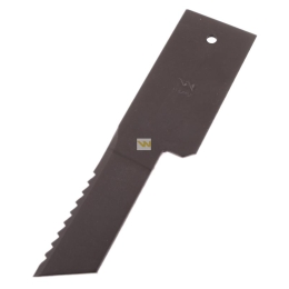 Nóż stały rozdrabniacz słomy sieczkarnia 198x50x3mm otwór 6.5 zastosowanie Z59033 280910Z John Deere WARYŃSKI ( sprzedawane po 25 )