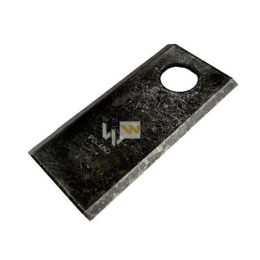 Nóż, nożyk kosiarka rotacyjna 102x48x3mm zastosowanie Samasz WARYŃSKI ( sprzedawane po 25 ) 