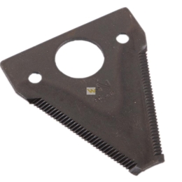Nóż żniwny 90x76x3mm otwór 6.5 zastosowanie E18 Fortschritt WARYŃSKI ( sprzedawane po 25 )