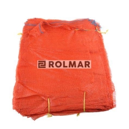 Worek raszlowy 25-30kg pomarańczowy z zaciągiem ( sprzedawane po 100 szt.)
