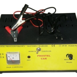Prostownik bezpieczny ze wspomaganiem rozruchu 12V/30A