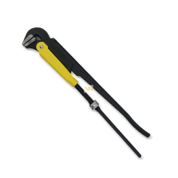Szczypce nastawne szwedzkie do rur szczęki typ 90° o rozstawie max 103mm 3" długość 630mm Waryński