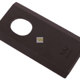 Nóż. nożyk kosiarka 94X50X4mm otwór 20.5x24.3 zastosowanie 1380-0001 067630 JF-Stoll WARYŃSKI ( sprzedawane po 25 )
