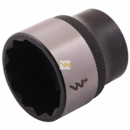 Nasadka dwunastokątna 3/8". 23 mm. CrV50BV30. DIN 3124. Waryński