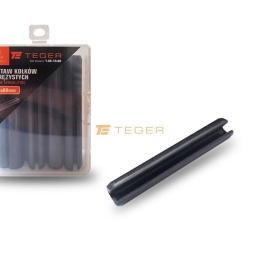 Zestaw kołków sprężystych 12x80 TEGER, (sprzedawane po 10)