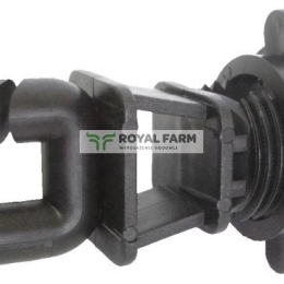 Izolator z nakrętką do drutu i plecionki G174 ROYAL FARM (sprzedawane po 10 szt)