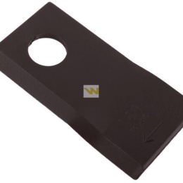 Nóż. nożyk kosiarka prawy 97x48x4mm otwór 19 zastosowanie 13800024 JF-Stoll WARYŃSKI ( sprzedawane po 25 )
