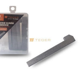 Klin z noskiem 12x8x63 TEGER, (sprzedawane po 5)