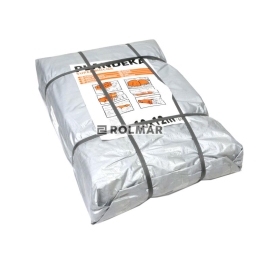 Plandeka SUPER MOCNA 10x12m (srebrna) gramatura 160g/m2