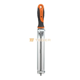 Pilnik okrągły do ostrzenia łańcucha z prowadnikiem, 4.5/200mm - 3/8"; 0,325", Teger