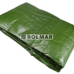 Plandeka WZMOCNIONA 5x8m (zielona) gramatura 90g/m2