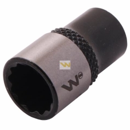 Nasadka dwunastokątna 1/4". 9 mm. CrV50BV30. DIN 3124. Waryński
