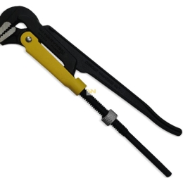 Szczypce nastawne 0,75" szwedzkie do rur szczęki typ 90° o rozstawie max 35mm długość 280mm Waryński