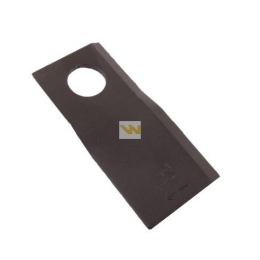 Nóż. nożyk kosiarka prawy 110X48X4mm otwór 21 zastosowanie RF 110/4 Famarol WARYŃSKI ( sprzedawane po 25 )