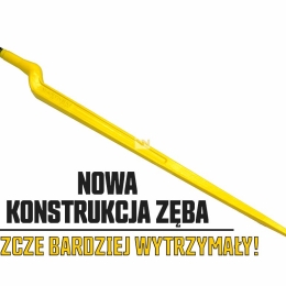 Ząb ładowacza uniwersalny Z L- 880 mm zastosowanie 5193-FT88N Tur WARYŃSKI