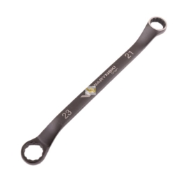 Klucz oczkowy odsadzony 21 x 23 mm. CrV standard ASME B107.9 Waryński
