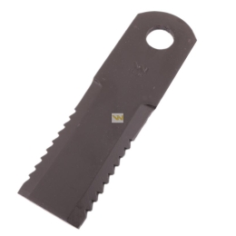 Nóż obrotowy rozdrabniacz słomy sieczkarnia 173x50x5mm otwór 20 zastosowanie 87318316 New Holland WARYŃSKI ( sprzedawane po 25 )
