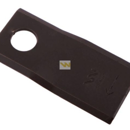 Nóż. nożyk kosiarka prawy 88x40x3mm otwór 16.25 zastosowanie 56151100 Kuhn WARYŃSKI ( sprzedawane po 25 )